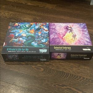 Toynk Puzzle Set - A Pirate's Life for Me & Celestial Embrace